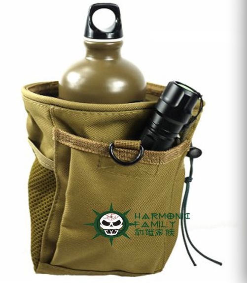 Tactical Folding Mag Recovery Dump Pouch Molle Loop and Hook
